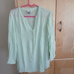 Old Navy The Tunic Shirt light green size S
